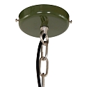 anne light & home Luminaire � suspension FRISK � 1 flamme, rond E27 IP20, olive verte gradable