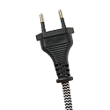 anne light & home Lampe de table ZAPPA avec interrupteur, avec bras articul�, avec prise de courant E27 IP20, noir mat 