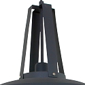 Mexlite Luminaire � suspension EDEN Bas, � 1 flamme, rond E27 IP20, noir mat gradable