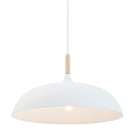 Luminaire � suspension BJORR - � 45CM � 1 flamme, grand, plat E27 IP20, blanc mat gradable