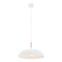 Mexlite Luminaire � suspension BJORR - � 45CM � 1 flamme, grand, plat E27 IP20, blanc mat gradable