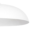 Mexlite Luminaire � suspension BJORR - � 45CM � 1 flamme, grand, plat E27 IP20, blanc mat gradable