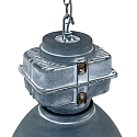 Mexlite Luminaire � suspension DENSI Bas, � 1 flamme, grand E27 IP20, gris gradable
