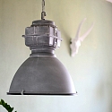 Mexlite Luminaire � suspension DENSI Bas, � 1 flamme, grand E27 IP20, gris gradable