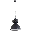 Luminaire � suspension DENSI Bas, � 1 flamme, grand E27 IP20, noir mat gradable
