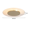 Steinhauer ceiling luminaire LIDO IP20, dimmable