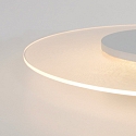Steinhauer ceiling luminaire LIDO large, round, indirect, perforated IP20, white matt dimmable
