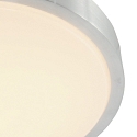 Mexlite Plafonnier ext�rieur GALAXY cylindrique, m�dium, commutable IP44, acier bross� 
