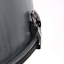 Steinhauer pendant luminaire BIKKEL - � 52CM 1 flame, large E27 IP20, concrete grey dimmable