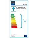 Steinhauer pendant luminaire BIKKEL - � 52CM 1 flame, large E27 IP20, concrete grey dimmable