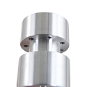 Steinhauer spot NATASJA 1 flame, Dim-To-Warm, adjustable GU10 IP20, steel brushed dimmable