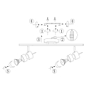 Steinhauer Rampe de projecteurs NATASJA à 2 flammes, Dim-To-Warm, réglable GU10 IP20, noir mat gradable