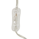 Steinhauer Lampe de table ANCILLA MUSHROOM langue, avec fonction de commutation G9 IP20, chrome, brillant gradable
