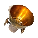 Mexlite Luminaire de plafond GEARWOOD � 1 flamme, r�glable E27 IP20, bronze, antique gradable