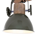 Mexlite Mexlite Spot GEARWOOD, 1 flame, green