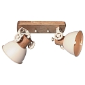 Mexlite ceiling luminaire GEARWOOD E27 IP20, dimmable