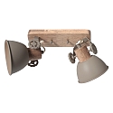 Mexlite ceiling luminaire GEARWOOD E27 IP20, dimmable