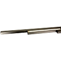 Luminaire � suspension ZELENA / 80-140CM haut bas, CCT Switch, r�glable, avec variateur tactile IP20, acier bross� gradable