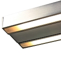 Luminaire � suspension ZELENA / 80-140CM haut bas, CCT Switch, r�glable, avec variateur tactile IP20, acier bross� gradable