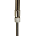 Luminaire � suspension ZELENA / 80-140CM haut bas, CCT Switch, r�glable, avec variateur tactile IP20, acier bross� gradable