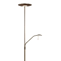 Lampadaire ZODIAC LED � 2 flammes IP20, bronze, blanche gradable