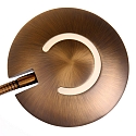 Lampadaire ZODIAC LED � 2 flammes IP20, bronze, blanche gradable