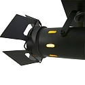 Mexlite Luminaire de plafond CARR� � 2 flammes, r�glable E27 IP20, noir mat gradable