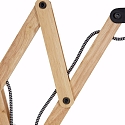 Mexlite Mexlite Wall luminaire DION, 1 flame, beech