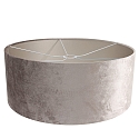 Abat-jour KAPPEN - � 50CM cylindrique, argent