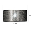 Abat-jour KAPPEN - � 50CM cylindrique