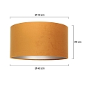 Steinhauer shade KAPPEN - � 40CM flat, cylindrical, gold matt, sand coloured