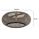 anne light & home Abat-jour K2001HS