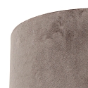 Steinhauer Abat-jour KAPPEN - � 20CM haut, cylindrique, argent