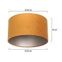 Steinhauer Abat-jour KAPPEN - � 20CM haut, cylindrique, or mat, couleur sable