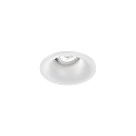 Projecteur encastré RONY ADJUST PETIT 1.0 pivotant, avec ressorts à lames IP20, blanc mat