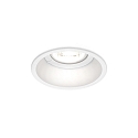 Wever & Ducr� Downlight DEEP IP44 1.0 standard, rond, reculer GU10 IP44, blanche gradable