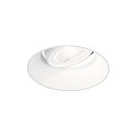 Projecteur encastr� DEEP ADJUST TRIMLESS 1.0 - PAR16 affleurant, pivotant � la cardan GU10 IP20, mat, blanc trafic gradable