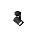 Applique et plafonnier SQUBE ON BASE � 1 flamme, pivotant GU10 IP20, noir  gradable