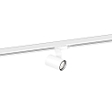 Projecteur triphas� SQUBE ON TRACK 2.0 avec adaptateur IP20, blanche gradable
