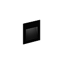 Luminaire d'encastrement mural  LITO WALL REC 2.0 IP20, noir mat 