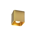 Luminaire de plafond DOCUS 1.0 forme en dé, reculer GU10 IP20, or gradable