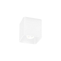 Luminaire de plafond DOCUS 1.0 forme en dé, reculer GU10 IP20, blanche gradable