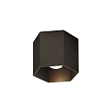 Downlight HEXO 1.0 - PAR16 � 1 flamme, angulaire, sans r�flecteur GU10 IP20, bronze gradable