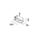 Wever & Ducré Downlight PIRRO 2.0 à 2 flammes IP20, or, blanche gradable