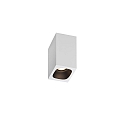 Downlight PIRRO 1.0 à 1 flamme IP20, noir, blanche gradable