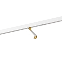 LED Track spot MICK ON TRACK 1.0 for STREX SYSTEM 48V, 9.5W 2700K, CRi >90, white gold