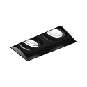 LED Recessed spot STRANGE PETIT ADJ 2.0, 18V / 350mA, 2x 6W 2700K, CRi >95, black