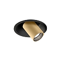Lumi�re encastr�e BLIEK PETIT CEILING REC 1.0 IP20, champagne, noir mat gradable 6W 500lm 3000K 20-40� 20-40� CRI 90-100