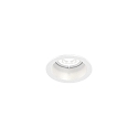 Projecteur encastr� DEEP BIJOU 1.0 - LED � 1 flamme, rigide, avec ressorts � pince IP20, mat, blanc trafic gradable
