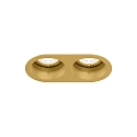LED Recessed spot DEEP BIJOU 1.0, IP20, 250mA, 18V, 9W 2700K, CRi >90, gold